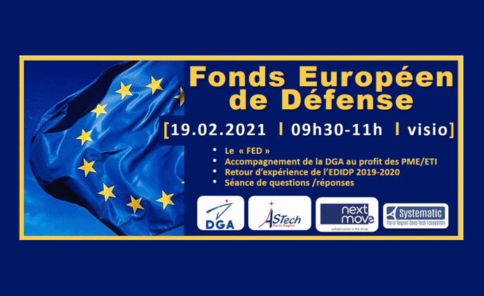 ASTech Paris Region - Webinaire : Présentation du Fonds Européen de Défense